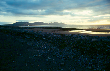 Wales: Blick auf die Lleyn-Halbinsel, County Gwynedd, Nordwales (01.1997). Foto © Peter Liehr