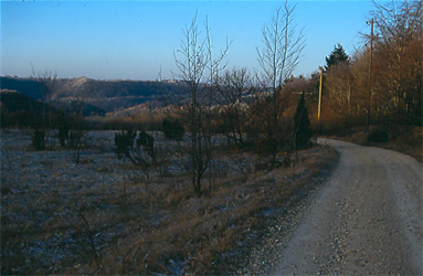 Heimat: Winterliche Alb-Impressionen nahe des Bosslerhauses. Foto © Peter Liehr